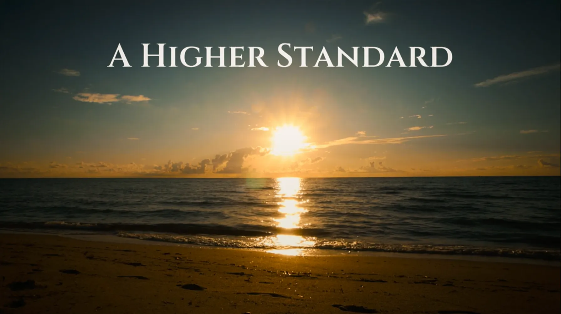 شعار A Higher Standard
