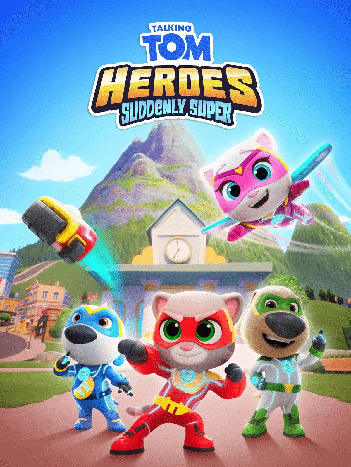 بوستر Talking Tom Heroes: Suddenly Super الموسم 1